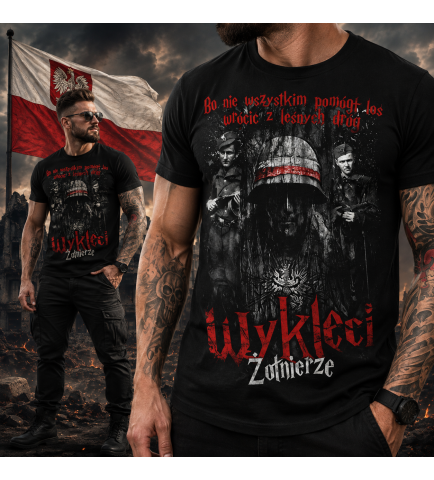 koszulka- WYKLĘCI ŻOŁNIERZE